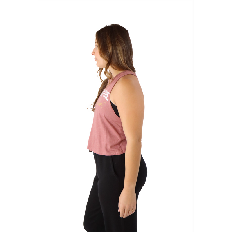 Pep & BB Racerback Crop