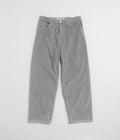 Polar Big Boy Cord Pants in Silver