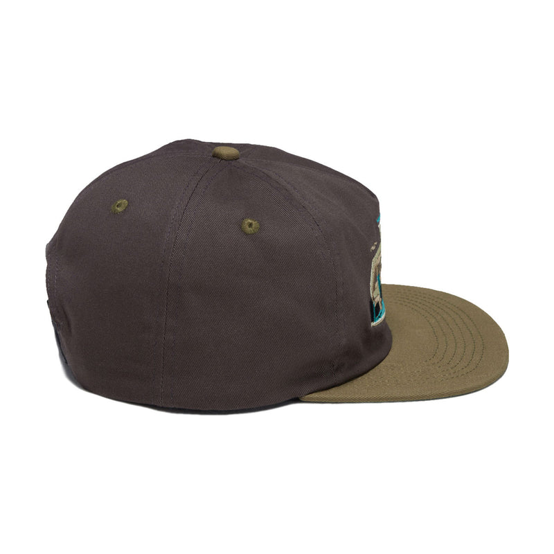 Real EMB Hat - Charcoal/Tan
