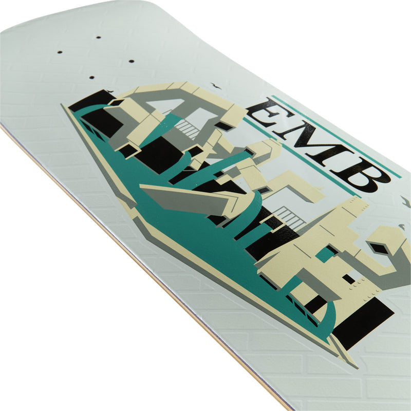Real EMB Team Skateboard Complete - White - 8.25"