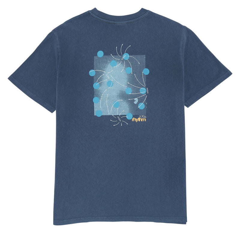 Rhythm High Vintage T-Shirt - Sea Blue
