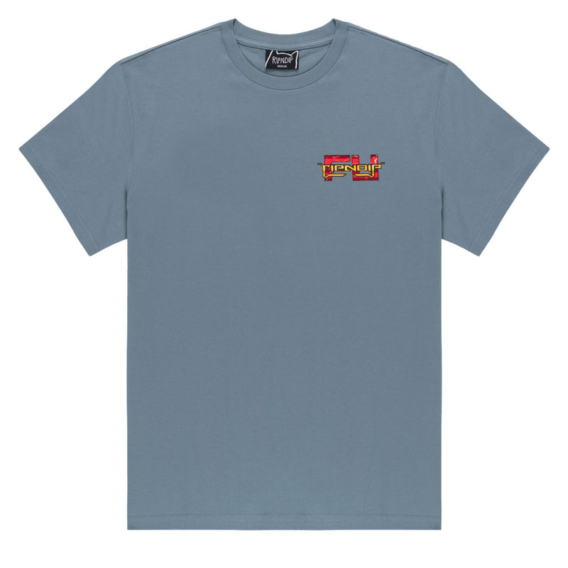 RIPNDIP Fight T-Shirt - Dusty Slate