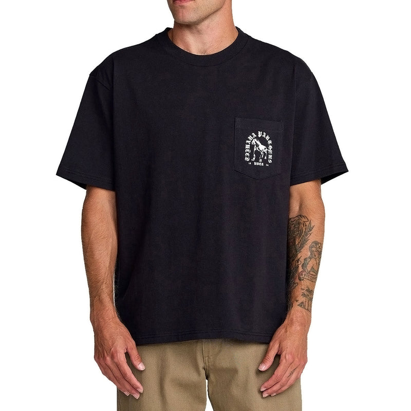 RVCA Bad Panther T-Shirt - Black