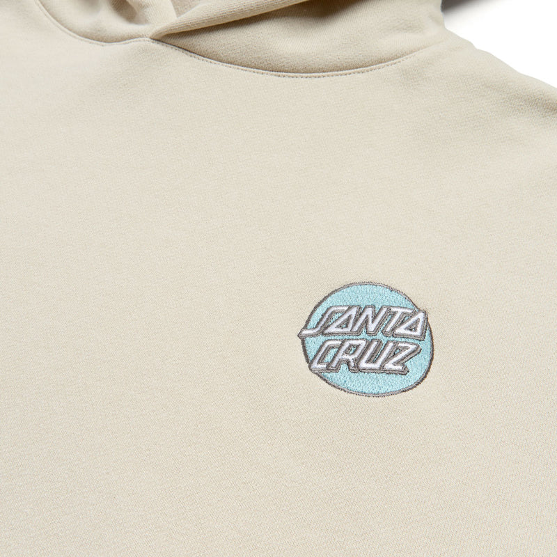 Santa Cruz Womens Cruz Embroidered Hoodie - Ivory