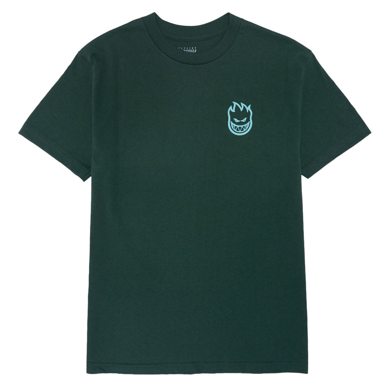 Spitfire Floral Classic Swirl T-Shirt - Forest
