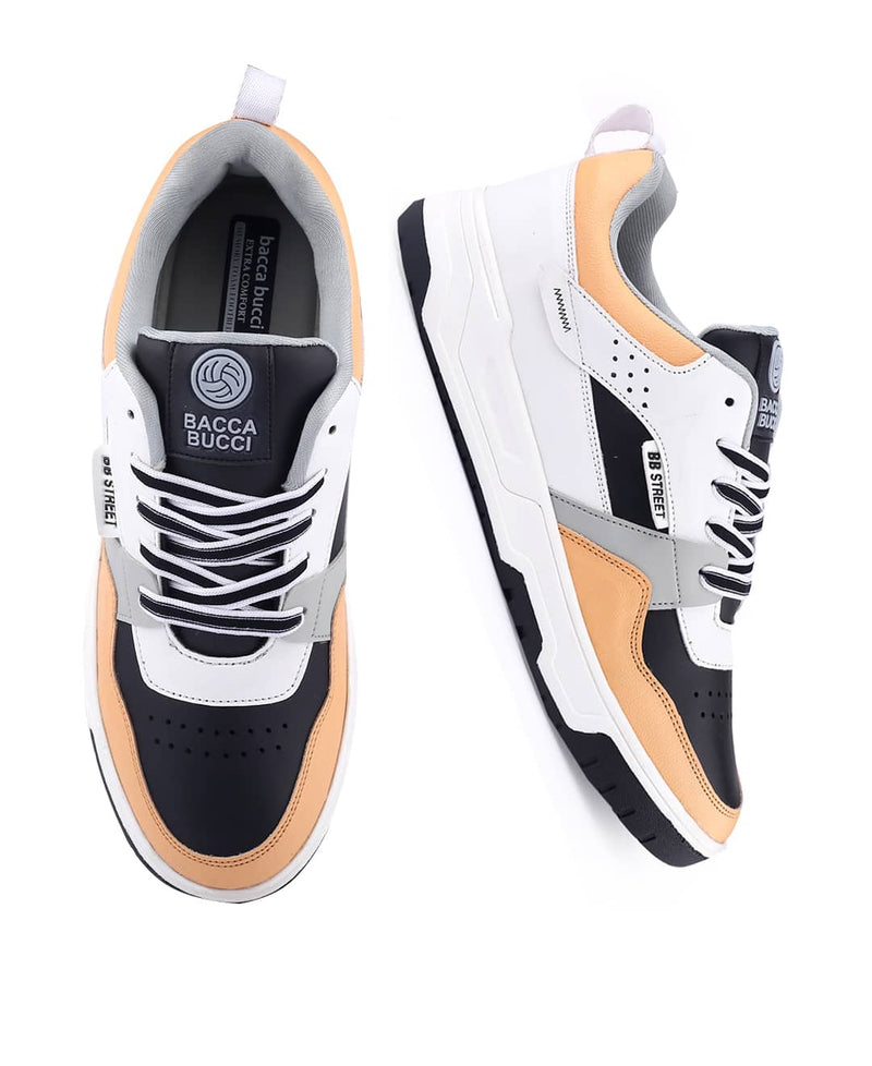 Bacca Bucci Urban Genesis 1.0 Sneakers: The Pinnacle of Street-Smart Elegance with Breathable Perforated Design and Robust Sole for the Modern Trailblazer
