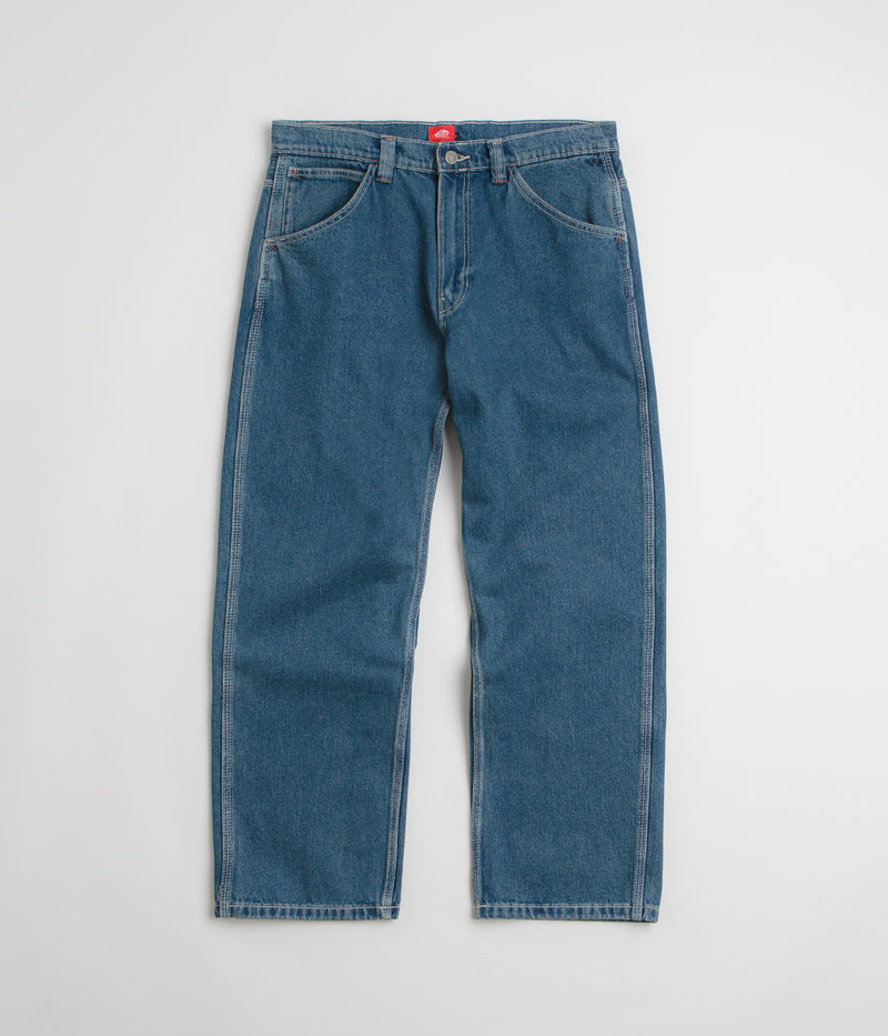 Vans Skate Check-5 Loose Jeans in Vintage Indigo