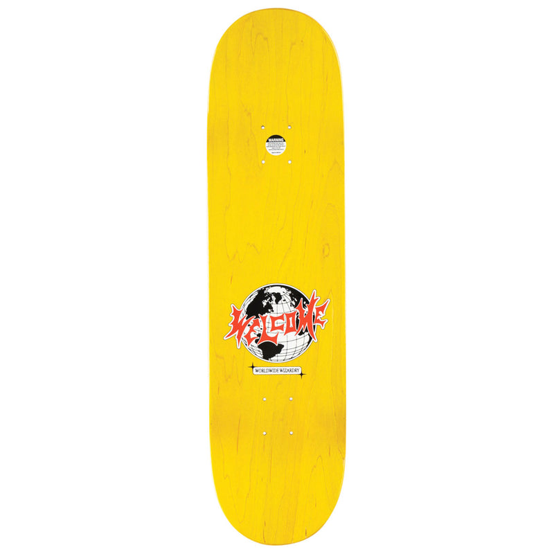 Welcome Mace Skateboard Deck - Black - 8.50"