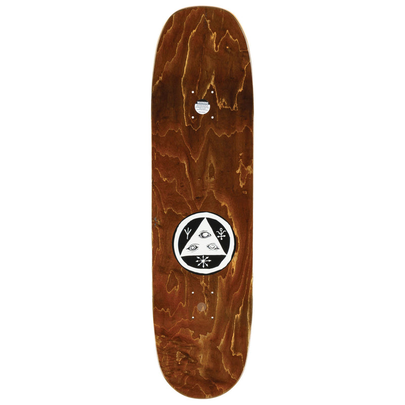 Welcome Maned Woof On Moontrimmer 2.0 Skateboard Deck - Power Blue - 8.60"
