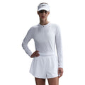 Women's Court Advantage Dri-FIT-Mid Layer Tennis Top in White/White