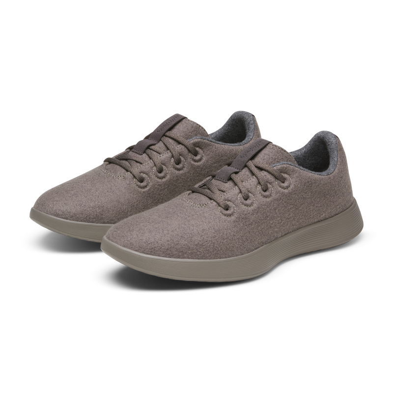 Women's Wool Runner NZ - Weathered Brown (Weathered Brown Sole)
