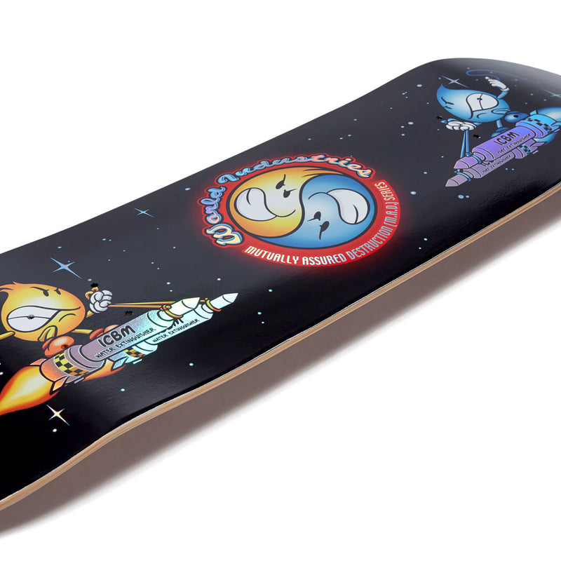 World Industries Battle 2000 Skateboard Complete - Black/Holo